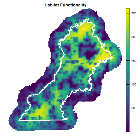 Habitat Functionality Map